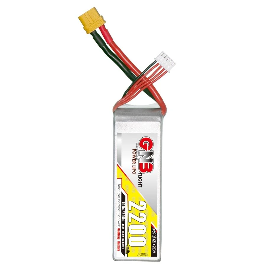 GNB 2200mAh 4S 100C LiPo Battery 4 GNB 2200mAh 4S 100C LiPo Battery - Image 2