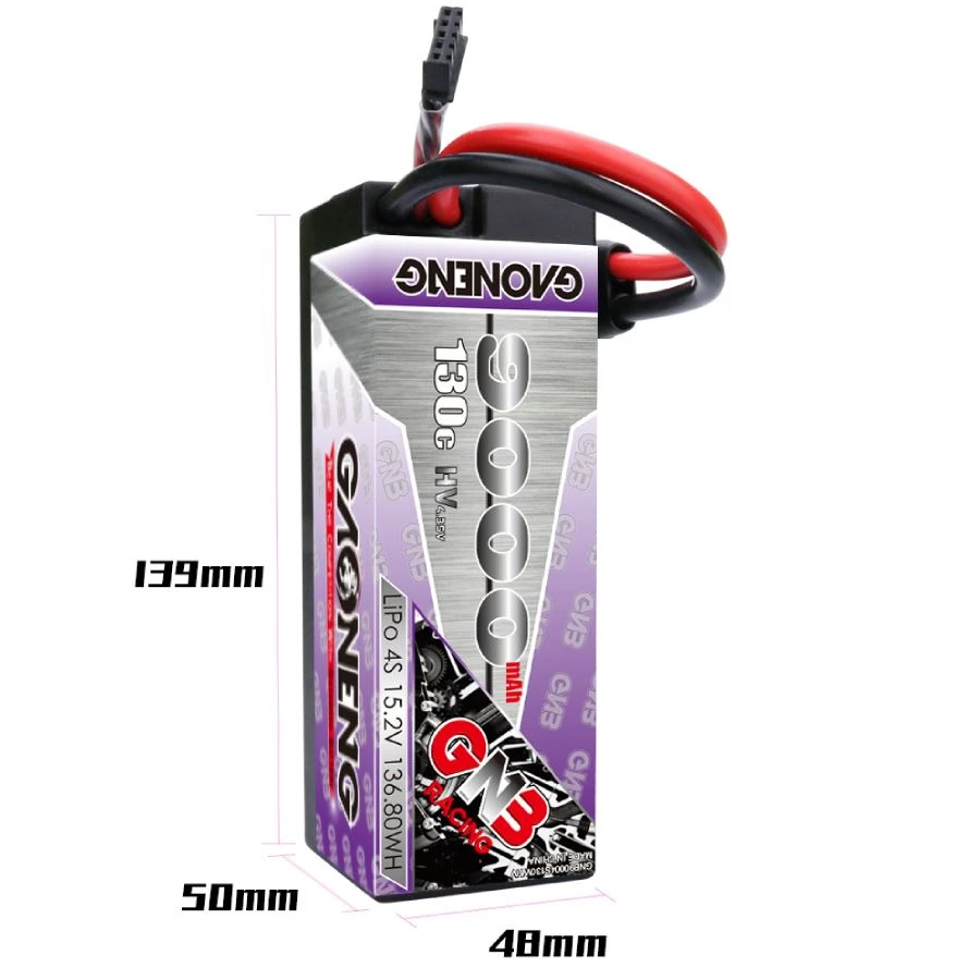 GNB 9000mAh 4S 130C Hardcase LiHV Battery (Deans) 4 GNB 9000mAh 4S 130C Hardcase LiHV Battery (Deans) - Image 2