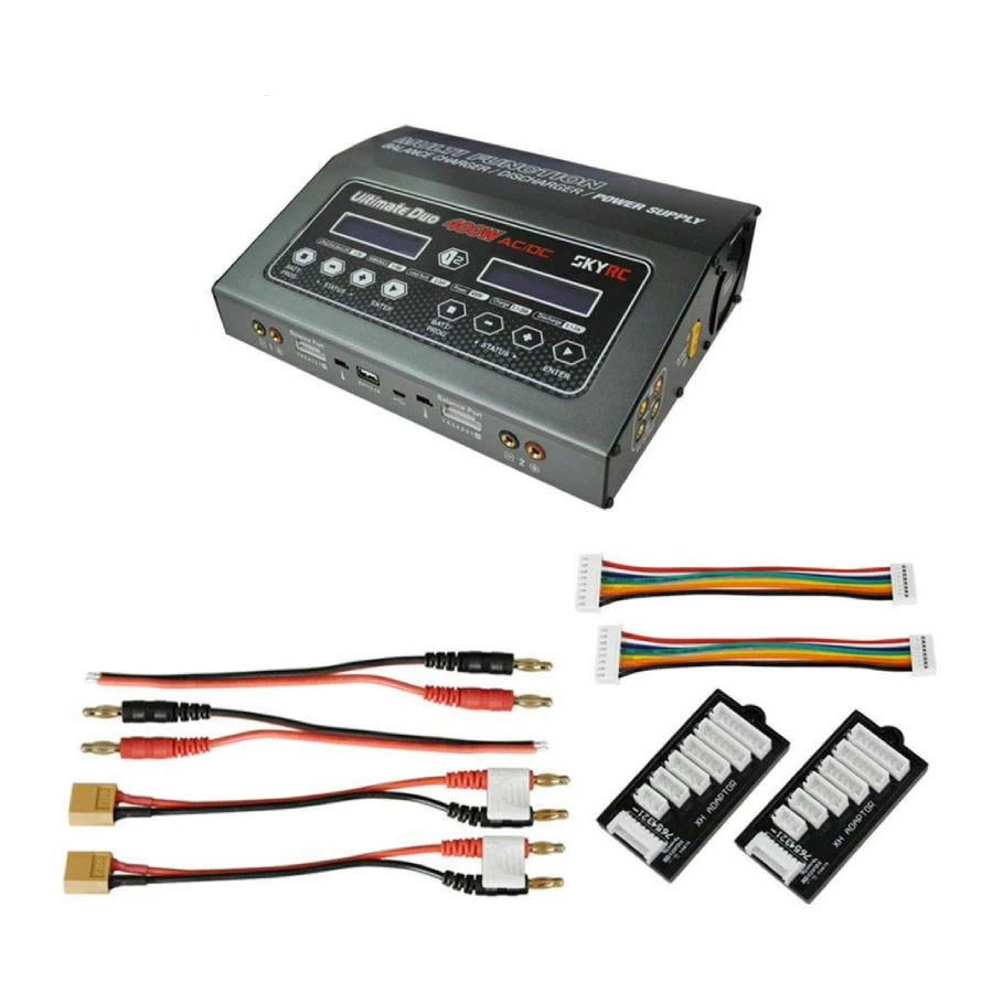 SkyRC D400 Ultimate Duo 400w AC/DC Battery Charger 4 SkyRC D400 Ultimate Duo 400w AC/DC Battery Charger - Image 2