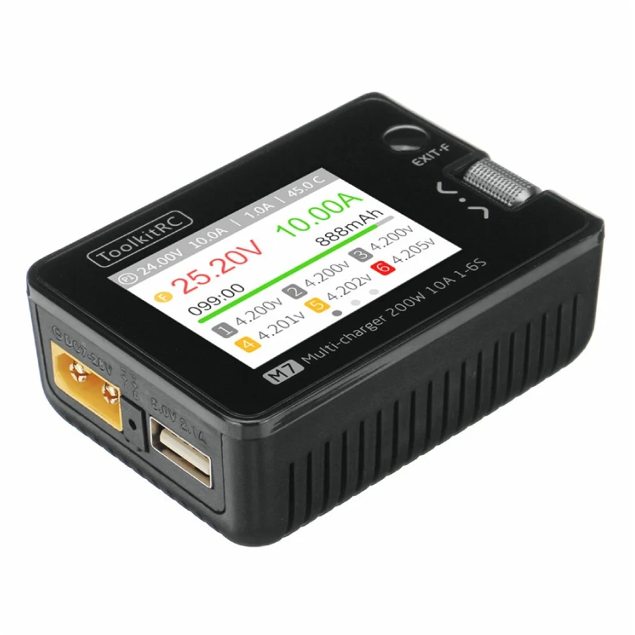 ToolkitRC M7 Multifunction Charger 5 ToolkitRC M7 Multifunction Charger - Image 3