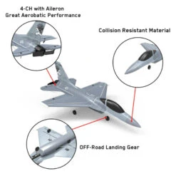 VolantexRC F-16 Falcon 400mm (RTF) -SkyRC Store 0012556 volantexrc f 16 falcon 400mm rtf