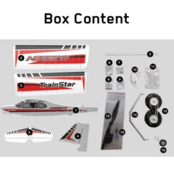 VolantexRC Trainstar Ascent 1400mm Plane (PNP) -SkyRC Store 0012591 volantexrc trainstar ascent 1400mm plane pnp