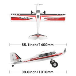 VolantexRC Trainstar Ascent 1400mm Plane (PNP) -SkyRC Store 0012592 volantexrc trainstar ascent 1400mm plane pnp