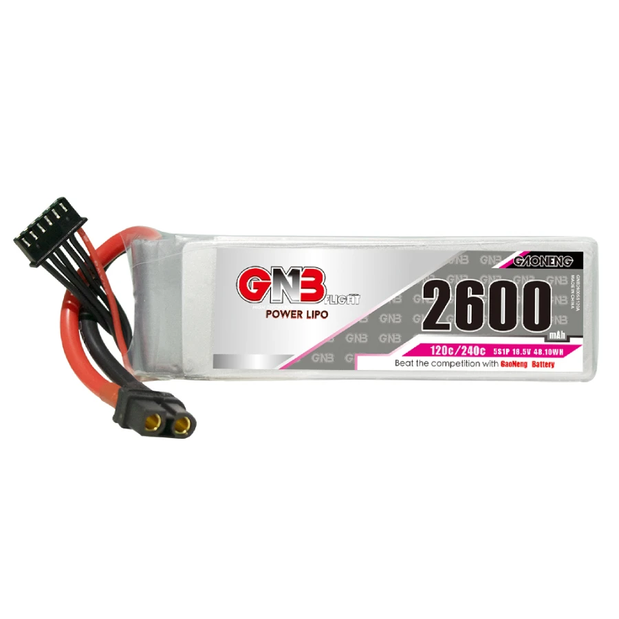GNB 2600mAh 5S 120C LiPo Battery 3 GNB 2600mAh 5S 120C LiPo Battery