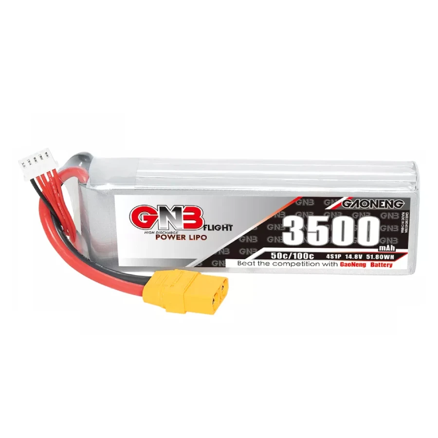 GNB 3500mAh 4S 50C LiPo Battery (XT90) 3 GNB 3500mAh 4S 50C LiPo Battery (XT90)