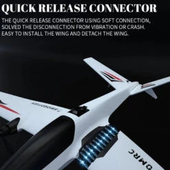 ATOMRC Swordfish V-Tail Plane (Kit) -SkyRC Store 0014027 atomrc swordfish v tail plane kit