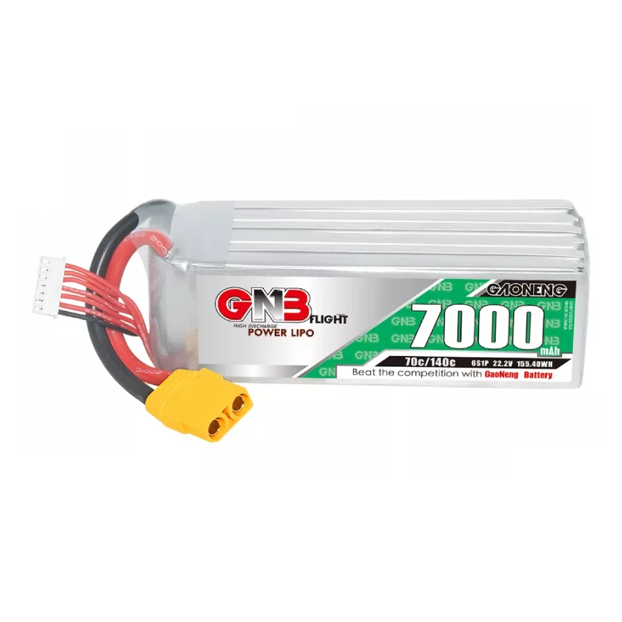 GNB 7000mah 6S 70C LiPo Battery (XT90) 3 GNB 7000mah 6S 70C LiPo Battery (XT90)