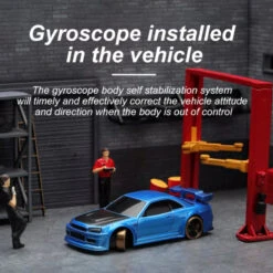 Turbo Racing C62 Drift Car 1:76 RTR (Green) -SkyRC Store 0015401 turbo racing c62 drift car 176 rtr green