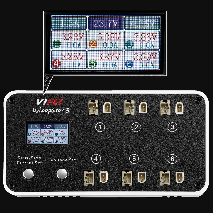 VIFLY WhoopStor 3 1S LiPo Battery Charger (PH2 / BT2.0) 4 VIFLY WhoopStor 3 1S LiPo Battery Charger (PH2 / BT2.0) - Image 2